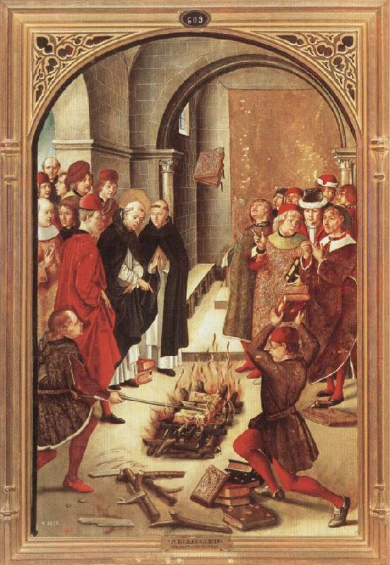  Scenes from the Life of Saint Dominic:The Burning of the Books